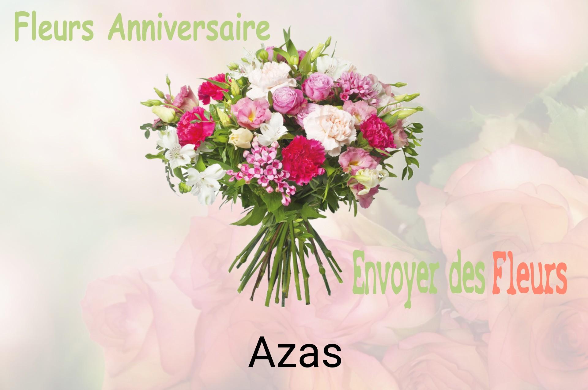 Bouquet de fleurs d’anniversaire livré à Azas